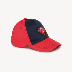Καπέλο twill με εφέ color block Superman Warner για αγόρι 