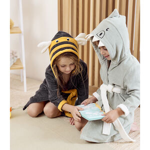 Μπουρνούζι μπάνιου σφουγγάρι Abeille 