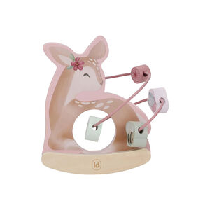 Mini boulier à bascule faon en bois Fairy Garden 