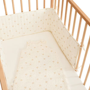 "Περίβλημα κρεβατιού από διπλή γάζα Douce Hirondelle εκρού"  Main "Περίβλημα κρεβατιού από διπλή γάζα Douce Hirondelle εκρού"