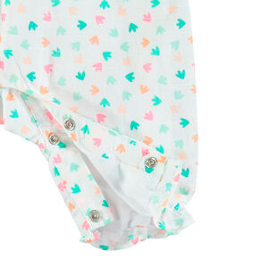 Combi μακρύ με σχέδιο all-over και κεντημένη χελώνα 