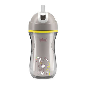 Chicco Ποτηράκι Sport Γκρι Για 14+ Μηνών 