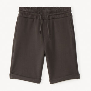 Βερμούδα από πλεκτό μονόχρωμο για αγόρι 