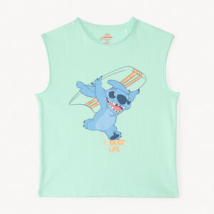Αμάνικο μπλουζάκι με σχέδιο Stitch Disney για αγόρι 