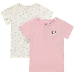 Σετ 2 μαγιό σώματος κοντομάνικα Minnie Disney για κορίτσι 