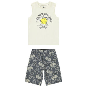 Πιτζάμα 2 τμχ. SmileyWorld για αγόρι 