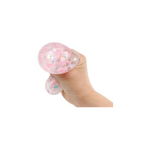 Μπάλα Αντιστρές Με Λουλούδια Και Glitter 6εκ. 