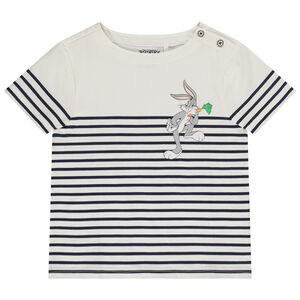 T-shirt κοντομάνικο marinière jersey σχέδιο Bugs Bunny Warner για αγόρι Main T-shirt κοντομάνικο marinière jersey σχέδιο Bugs Bunny Warner για αγόρι