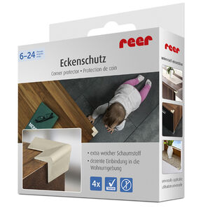 Reer Προστατευτικό Για Γωνίες Μαλακό Καουτσούκ 4Τμχ (1207-8209) 