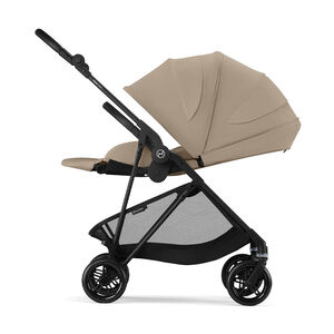 Poussette citadine ultralégère Melio carbon/almond beige 