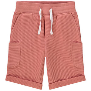 Βερμούδα από φούτερ με πλαϊνές τσέπες για αγόρι 