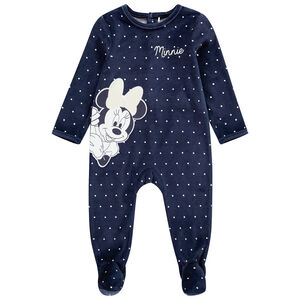 Φορμάκι βελουτέ με πουα σχέδιο Minnie Disney για bebe κορίτσι Main Φορμάκι βελουτέ με πουα σχέδιο Minnie Disney για bebe κορίτσι