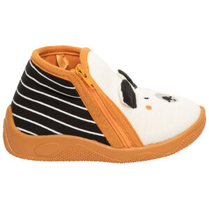 Βρεφικά παπουτσάκια μποτάκια με σχέδιο αρκούδα για bebe αγόρι 