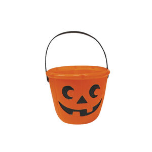 Pot à bonbons citrouille orange   Main Pot à bonbons citrouille orange