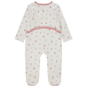 Φορμάκι με σχέδιο για bebe κορίτσι με διαφορετικά ανοίγματα ανάλογα με την ηλικία 