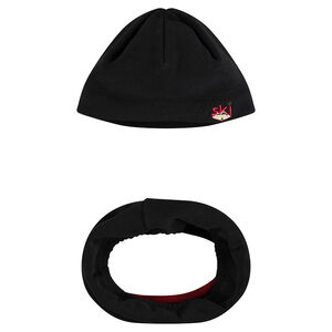 Σετ σκουφάκι και σνουντ από μικροπολάρ 