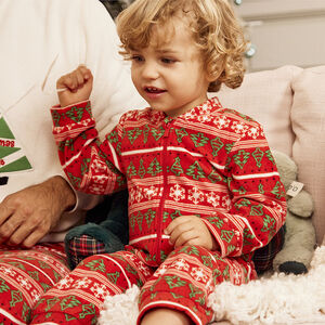 Σουρpyjama από micropolaire με σχέδιο Noël για bebe 