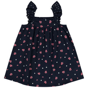 Τουνίκ από jersey cloqué με φαντεζί σχέδιο για bebe κορίτσι  Main Τουνίκ από jersey cloqué με φαντεζί σχέδιο για bebe κορίτσι