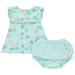 Σύνολο με εκτύπωση νυμφών και μπλούζα bloomer 