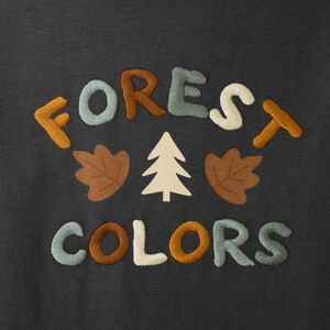 Μπλούζα μακρυμάνικη από jersey με κέντημα και σχέδιο για αγόρι Forest Colors 