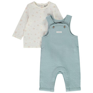 Σετ 2 τεμαχίων με επένδυση και σαλοπέτα για bebe 