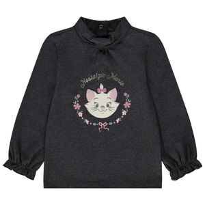 Μπλουζάκι με γιακά ψηλό print Marie Disney για bebe κορίτσι 