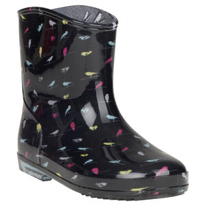 Bottes de pluie imprimées oiseaux multicolores 
