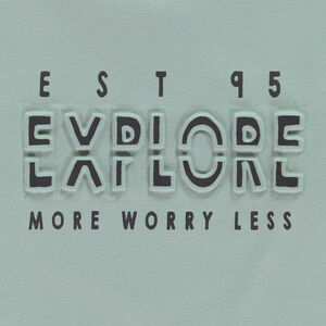 T-shirt μακρυμάνικο φαντασίας για αγόρι 