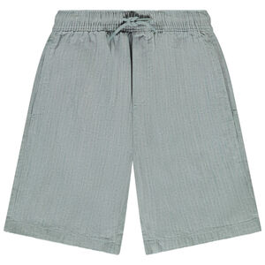 Βερμούδα πάνινη φαντεζί για αγόρι 