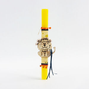 Λαμπαδα πορτοκαλι κουνελι 