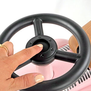 Ρετρό vintage περπατούρα/όχημα - ανοιχτό ροζ. 