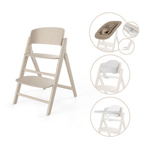 Chaise haute évolutive Click & Fold 4 en 1 all natural 