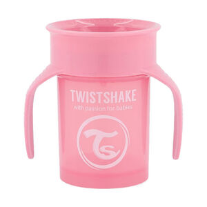 Κούπα 360° 230ml 6m+ - Ροζ παστέλ 