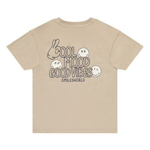 T-shirt manches courtes Smiley uni garçon 