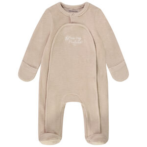 Φορμάκι βελουτέ με κέντημα για bebe 