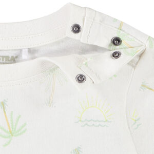 Σετ 2 τμχ. με σχέδιο φοίνικες για bebe αγόρι 