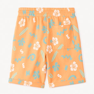 Σετ από 2 βερμούδες φαντασίας από φλις για αγόρι 