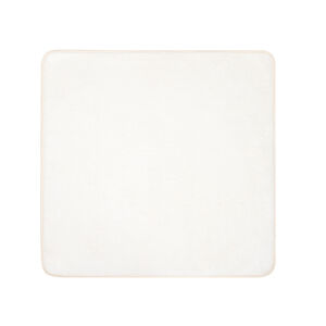 Κουβέρτα bi-matière 80 x 80 cm με εκτύπωση προβάτων La Vie à la Ferme beige 