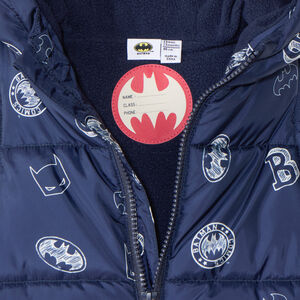 Αμάνικο υφασμάτινο μπουφάν με κουκούλα και χαριτωμένα 3D αυτιά Batman Warner για αγόρι 