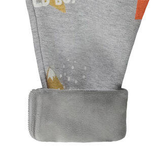 Φούτερ σε molleton με σχέδιο βουνά για αγόρι 