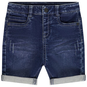 Βερμούδα effet jean τσαλακωμένο για bebe αγόρι 
