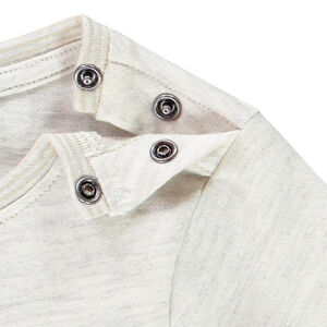 T-shirt κοντομάνικο σχέδιο καμηλοπάρδαλη για bebe αγόρι 