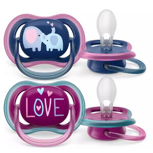 Avent Πιπίλα Ultra Air 18+m Κορίτσι Ελέφαντας-Love  Main Avent Πιπίλα Ultra Air 18+m Κορίτσι Ελέφαντας-Love