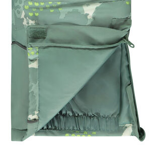 Παντελόνι σκι με σχέδιο και αφαιρούμενες τιράντες για αγόρι 