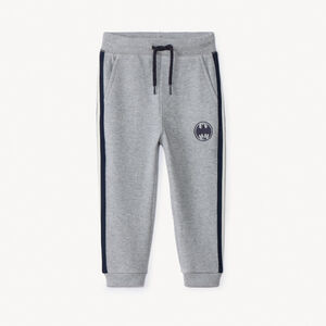 Pantalon de jogging piqué brodé Batman Warner pour bébé garçon   Main Pantalon de jogging piqué brodé Batman Warner pour bébé garçon