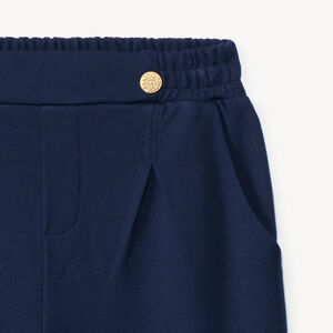 Παντελόνι πλεκτό Milano με φαντεζί κουμπιά για κορίτσι 