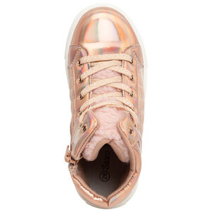 Μποτάκια με κορδόνια και φερμουάρ για κορίτσι 