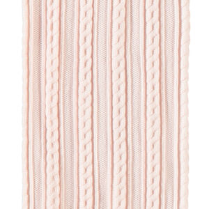 Καλσόν πλεκτό με πυκνή υφή και εφέ στριφτού για κορίτσι 