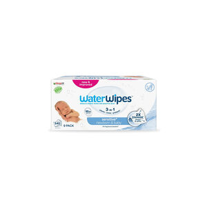 WaterWipes Οικολογικά Μωρομάντηλα με 99,9% Νερό, 9x60τεμ 