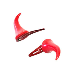 Σετ από 2 κορδέλες με κέρατα διαβόλου 